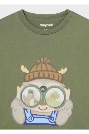 Mayoral Kışlık Erkek Bebek Uzun Kol T-shirt - Thumbnail