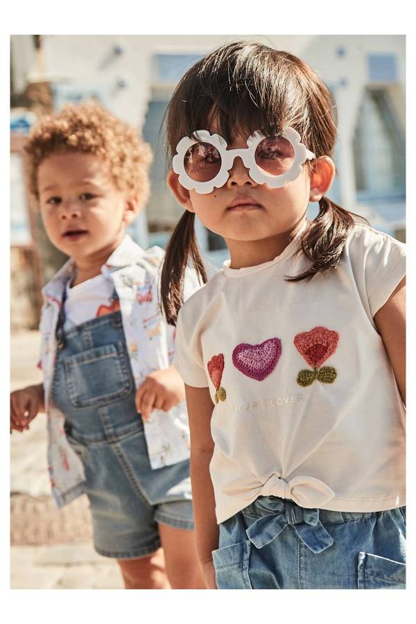 Yazlık Kız Krem Basic